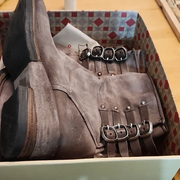 ✨rare✨ A.S.98 Spero Boot Original Box  Worn Once!!! 42 - Picture 4 of 7